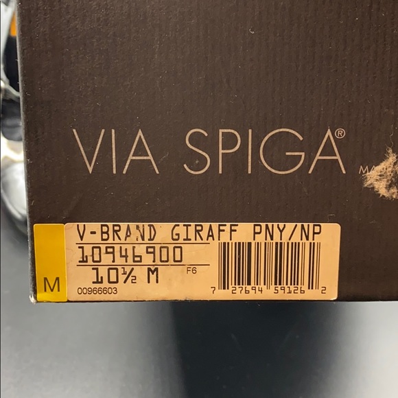 Vintage Via Spiga Patent Leather Mary Janes Animal - Picture 16 of 16